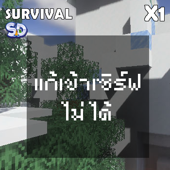 แก้เข้าเซิร์ฟไม่ได้