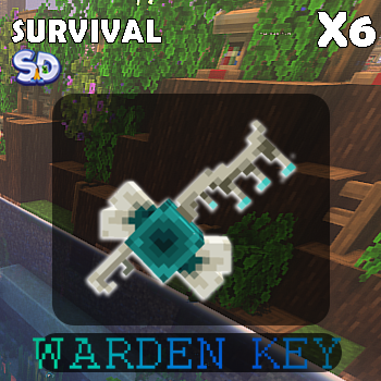 กุญแจ Warden Key x6